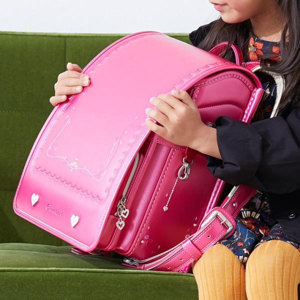 グレースティアラ　ランドセル　ベルバイオ5　ウィング背カン　A4フラットファイル対応　4カラー　