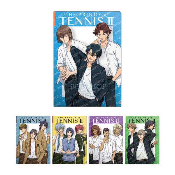 新テニスの王子様　クリアファイル　A4　制服ファッション　5柄　[M便 1/8]