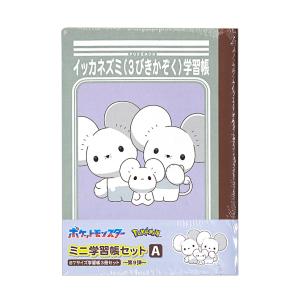 Pokemon ポケモン ミニ学習帳セット B7 3冊セット 第9弾 B柄