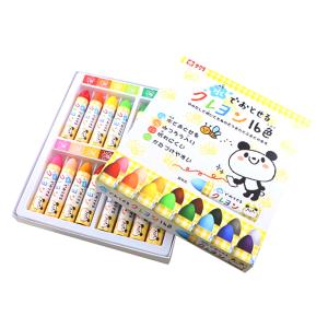 サクラクレパス 水でおとせるクレヨン16色 4...の詳細画像2