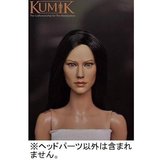 KUMIK 1/6サイズフィギュア用 女性ヘッドパーツ　15-7