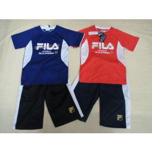 フィラ　ＦＩＬＡ　男の子　女の子　男子　女子　半袖　上下　セット Ｔシャツ　ハーフパンツ　ジャージ　パジャマ　吸汗速乾　130 140 150 160