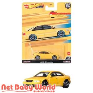 ホットウィール ドイチュラント アウディ S4 クワトロ HCJ95 ( 1個 )/ ホットウィール(HOT WHEELS)｜netbaby