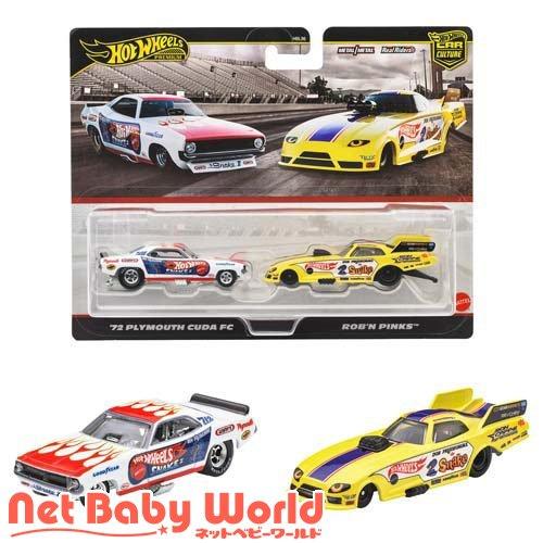 ホットウィール プレミアム 72プリムス クーダ FC／ロブ・ン・ピンクス JBL01 ( 1セット...
