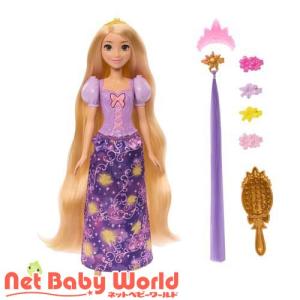ディズニープリンセス あそぶとキラッとひかる！ラプンツェル ドール JHL46 ( 1セット )/ ディズニープリンセス（Disney Princess）