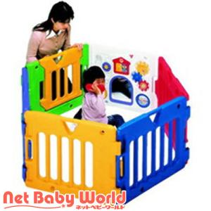 ミュージカルキッズランド デラックス ( 1セット )/ 日本育児 ( ベビーサークル セーフティグッズ )
