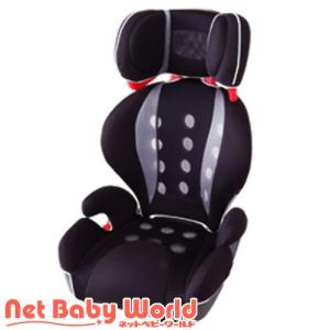 エールべべ サラットハイバックジュニアクワトロ ブラックxグレー ALJ205 ( 1台 )/ エールベベ(AILEBEBE)