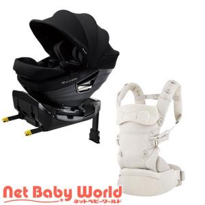 クルットスライド オフブラック + ベビーキャリアスリーqd ベージュ ( 1セット )/ エールベベ(AILEBEBE)