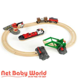 カーゴハーバーセット ( 1セット )/ ブリオ(Brio) ( 木のおもちゃ 遊具 )｜netbaby