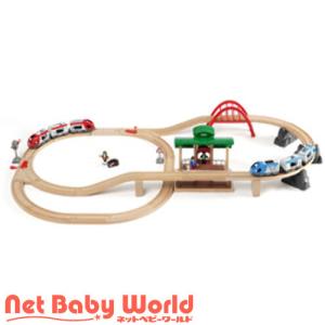 トラベルレールセット ( 1セット )/ ブリオ(Brio) ( 木のおもちゃ 遊具 )｜netbaby