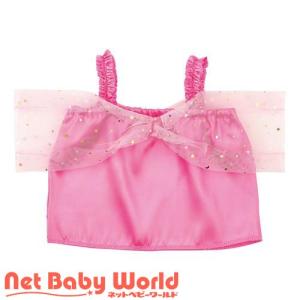 ソフトサテン オフショルダーシャツ C 桃 ( 1枚 )