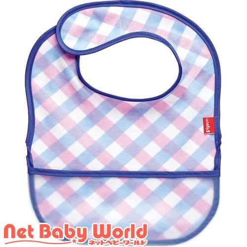 ピジョン はじめての離乳食エプロン チェック柄 ( 1枚入 )