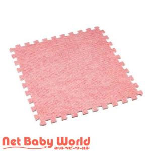 ジョイントマット 約32*32cm カーペット ピンク
