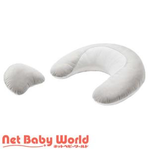 エールベベ 3wayクッション プレミアム グレー BB716 ( 1セット )/ エールベベ(AILEBEBE) ( 授乳クッション 妊娠中 産後 ビッグサイズ 洗濯機OK )