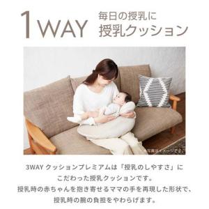 エールベベ 3wayクッション プレミアム グ...の詳細画像2
