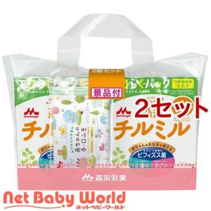 森永 チルミル エコらくパック つめかえセット ( 2箱入×2セット(1箱800g) )/ チルミル｜netbaby