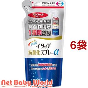 イータック抗菌化 スプレーα つめかえ用 200ml : くすりのレデイハート