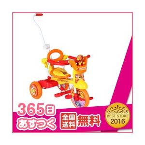 365日あすつく★代引・送料無料★ オールインワン＋F （アンパンマン） エムアンドエム M&amp;M 三輪車 のりもの オールインワンS IIの後継機
