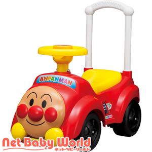 アンパンマンカー メロディ付 ( 1セット )/ アガツマ ( 乗り物 乗用玩具 足けリ アンパンマン )
