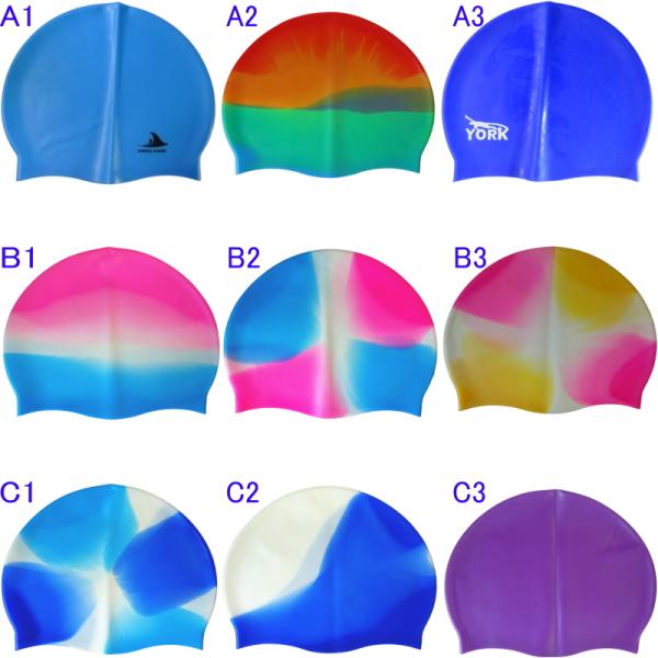 ネコポス便送料無料  シリコンスイムキャップ 水泳帽 水泳 スイムキャップ シリコン 男女兼用 競泳...