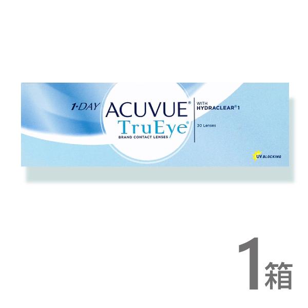 ワンデーアキュビュートゥルーアイ 30枚 1箱 コンタクトレンズ 1day 1日使い捨て ジョンソン...