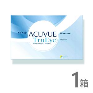 ワンデーアキュビュートゥルーアイ 90枚入 1箱 コンタクトレンズ 1day 1日使い捨て ワンデー ジョンソン&ジョンソン ネット｜netdecontact