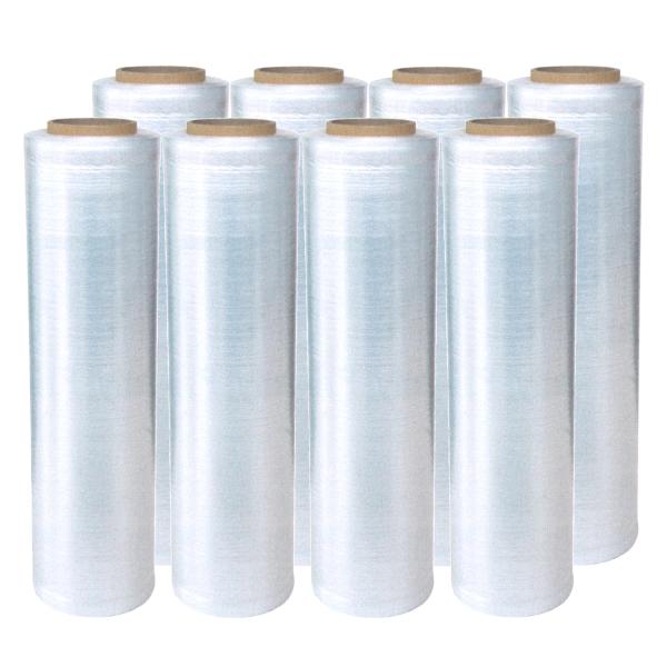 ストレッチフィルム HS-Plus-Slim 厚み12μm x 幅485mm x 長さ300m 8巻...