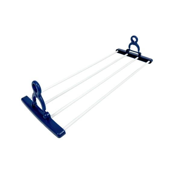 物干しハンガー バスタオルハンガーS バスタオルが4枚干せる 日本製 XB エクセルブルー　2605...