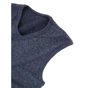 粋肌着 3重奏で保温する 暖かさね メンズベス...の詳細画像2