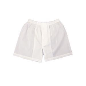 三ツ桃クレープ メンズ前開きランパン 綿100...の詳細画像5
