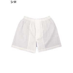 三ツ桃クレープ メンズ前開きランパン 綿100...の詳細画像4