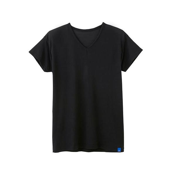 GUNZE グンゼ COOLMAGICメンズVネックＴシャツ 汗べたを解消DRY 鹿の子 短袖 夏用...