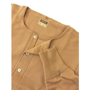 エクスラン ノエール 暖 メンズ長袖ボタン付シ...の詳細画像1