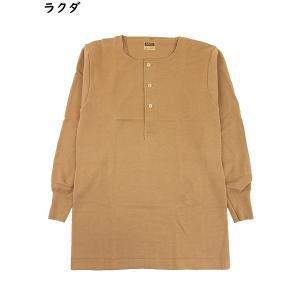 エクスラン ノエール 暖 メンズ長袖ボタン付シ...の詳細画像4