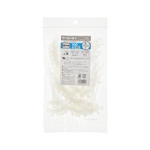 ジェフコム EM-CTB-20W ケーブルタイベース(耐候耐熱) 19.2×19.2mm 16