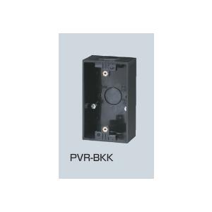未来工業 PVR-BKK 露出スイッチボックス(ブランクタイプ) 黒 未来工業 PVR-BKK 露出スイッチボックス(ブランクタイプ) 黒
