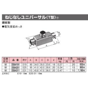 Panasonic（パナソニック） DS62311 ねじなしユニバーサル(LL型) E31