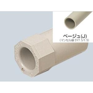 【翌営業日発送】未来工業 2K-42J 2号コネクタ 適合管VE-42 ベージュ [代引き不可]