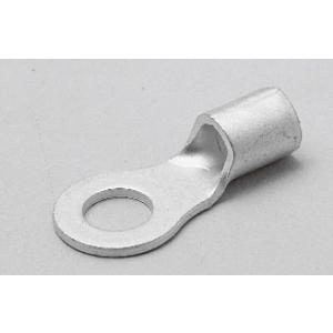 ニチフ R14-6 銅線用裸圧着端子(R形)丸形 穴径6.4ｍｍ