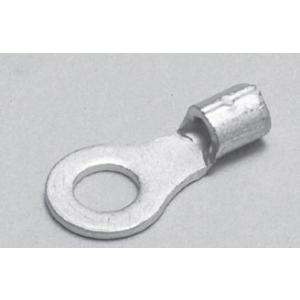 ニチフ R2-8 銅線用裸圧着端子(R形)丸形 穴径8.4mm 100個入 