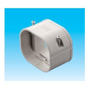 因幡電工 SWC-100-I エアコン用配管化粧カバー 化粧プレート ダクト