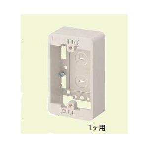 未来工業 MSB-F1W モール用スイッチボックス（Fタイプ）