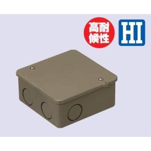未来工業 PVK-ANK PVKボックス 中形四角（浅型） ノック付