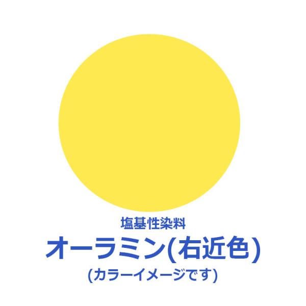 塩基性染料 オーラミン右近色(黄色)　50g