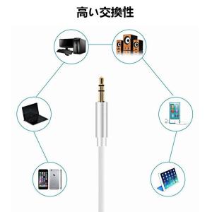 AUXケーブル iphone 車載用 オーディ...の詳細画像2