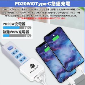 USB充電器 タイプc 充電器 3.4A 携帯...の詳細画像4