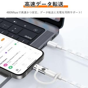 タイプC ライトニング 変換 Lightnin...の詳細画像5