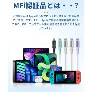 iPhone充電ケーブル iPhoneケーブル...の詳細画像3