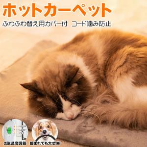 ホットカーペット ペット用 ペット用ヒーター 加熱マット ペットベッド 猫ベッド 犬 猫犬用 寝床 ヒーターマット 45*45cm 防寒 中小動物対応 省エネ｜出雲電撃