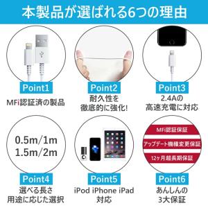 iPhone 充電器 ケーブル セット 純正 ...の詳細画像2
